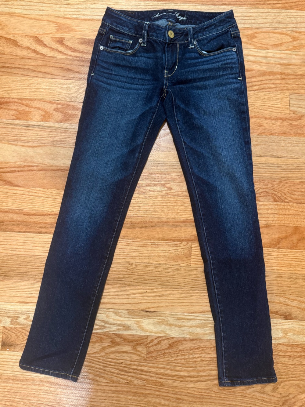 American Eagle Outfitters Dark Blue Skinny Jeans
